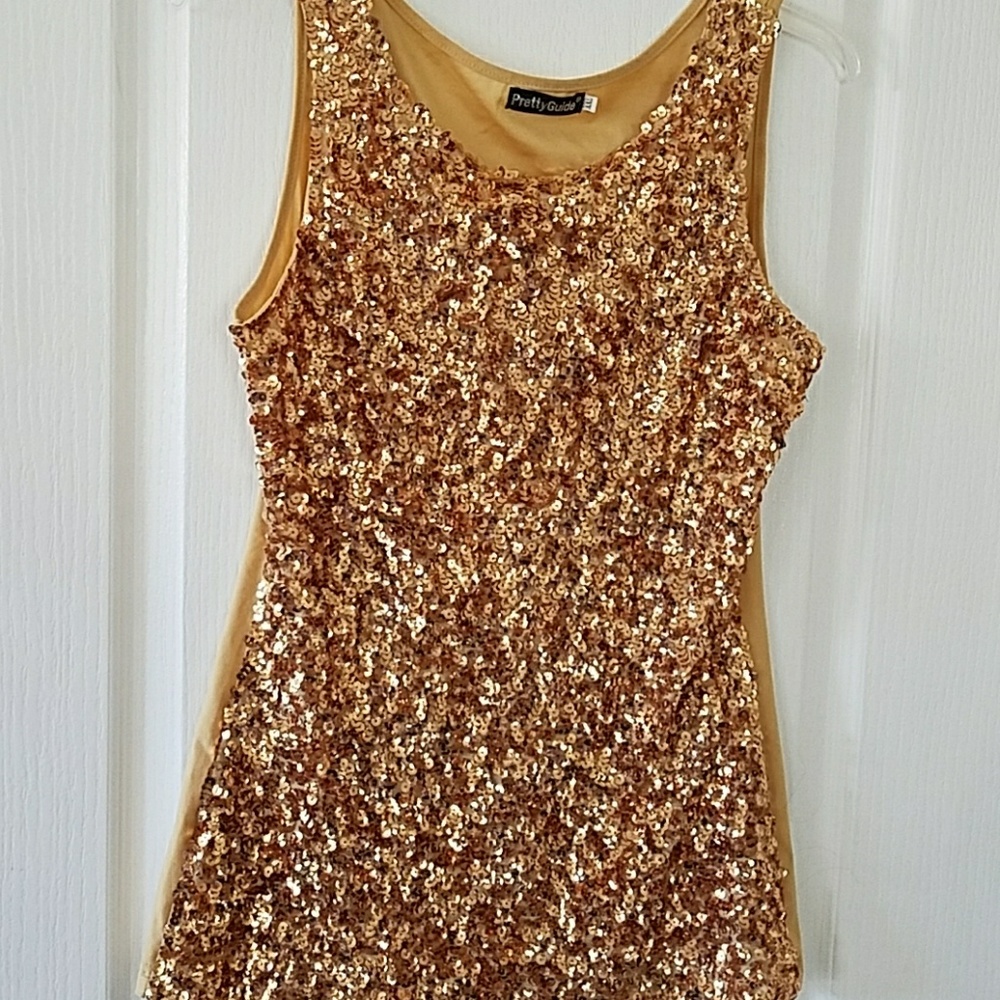 Sequin top XXL